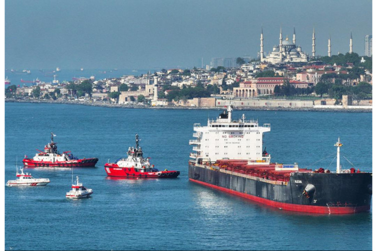 Bu ilin birinci yarımilində T&uuml;rkiyə boğazlarından ke&ccedil;ən gəmilərin sayı a&ccedil;ıqlanıb