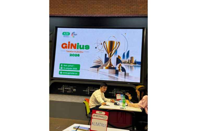 ADDA tələbələri &ldquo;GİNius &ndash; Tələbə Kuboku 2026&rdquo; intellektual yarışında iştirak ediblər